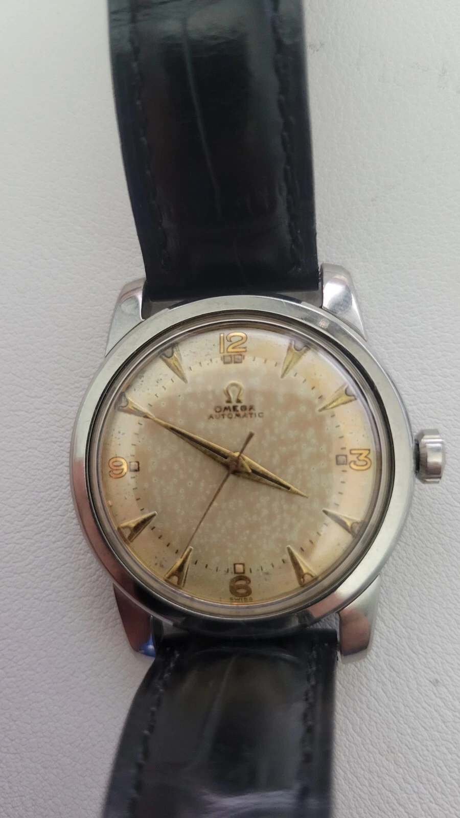 Omega — Omega Automatic  stainless steel
