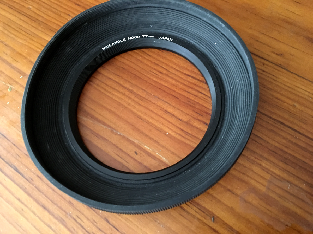 Mamiya 645 Sekor C 45mm f/2.8 Lens Hood. Great on Hasselblad X1D