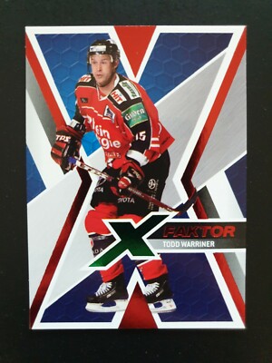 2008-09 German DEL X-Factor #XF11 Todd Warriner