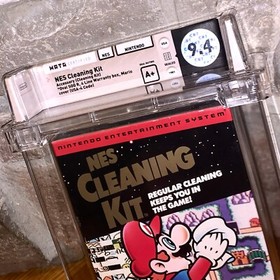 Brand New NES Cleaning Kit WATA 9.4 Factory Sealed for System Console 1991 Rare