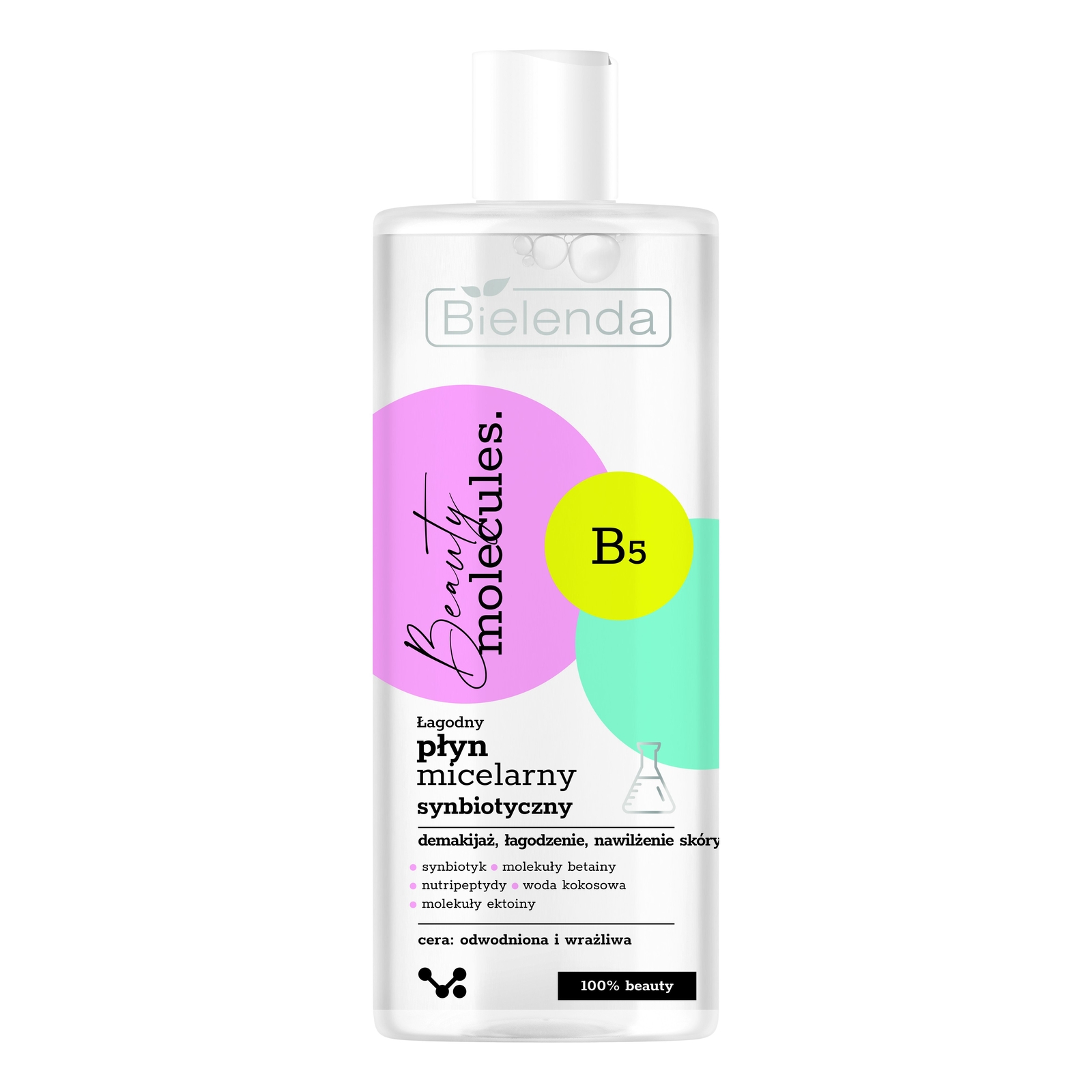Bielenda Beauty Molecules Synbiotic Micellar Water Sensitive Skin 500ml
