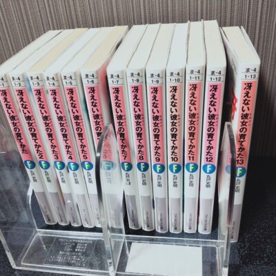 Saekano How to Raise a Boring Girlfriend vol. 1 - 13 Complete Set Novel Japanese