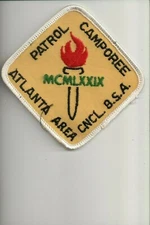 Atlanta Area Council Patrol Camporee patch