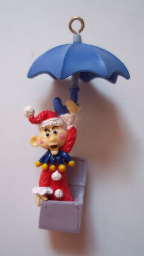 CHARLIE IN THE BOX & Umbrella RUDOLPH Misfit Toys Mini Ornament CLASSIC MEDIA #2 - Picture 9 of 13
