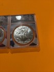 2021 Silver Eagle 2 COIN Set MS-70 ANACS (Type 1 & 2 ) A First Strike Coin — photo 3