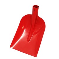 Betonschaufel Stahl Schaufelblatt 22,5X28 Cm Bauschaufel Garten Sandschaufel Rot