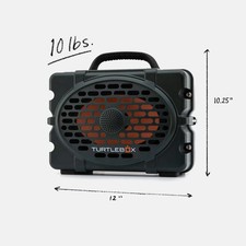 Turtlebox Original Gen 3 Outdoor Speaker TB-ORIG-G3-OG GRN-BLK-BLK-2 