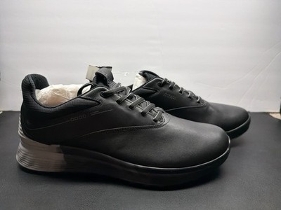 ECCO M Golf S-Three  Men s Hybrid GORE-TEX - WP Golf Shoe Black/Concrete NEW