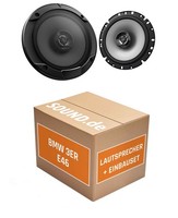 Lautsprecher Boxen Einbaupaket 16Cm, Heckablage Kenwood S1766 Passend FüR BMW 3E