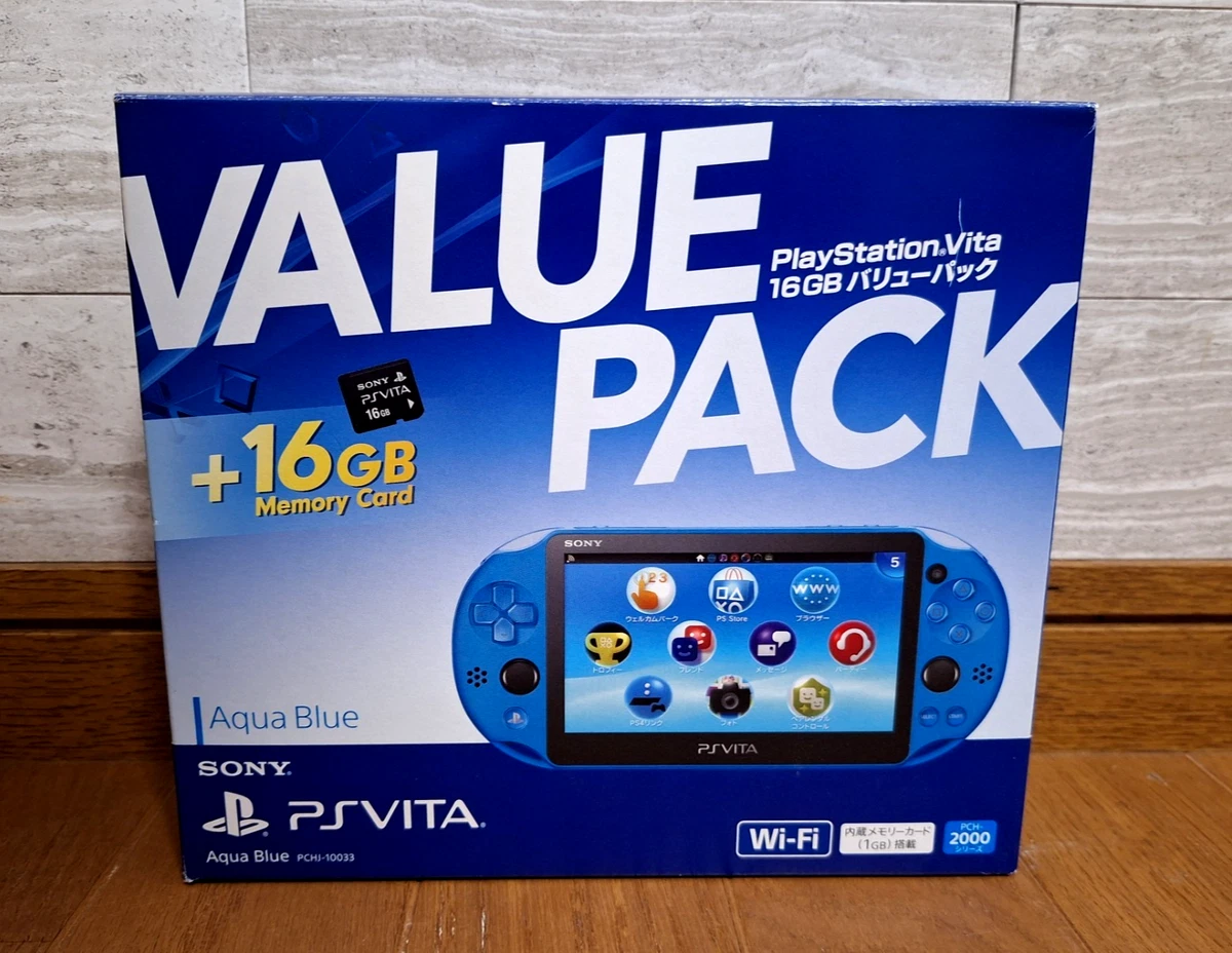 Sony PlayStation Vita NTSC-J Blue Video Game Consoles for sale | eBay