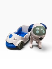 Paw Patrol Mission Paw Robodog Car Vehicle & Sitting Figure Robo Dog Rare.