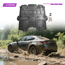 Engine Splash Shield For Lexus GS300 2018-2019 Heavy Skid Plate W/Service Hole