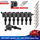8Pack Ignition Coils and Iridium Spark Plugs For Ford F150 5.4L 2004-2010 DG511