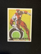 2024 SKYBOX Marvel Masterpieces 92 Platinum #96 WEAPON OMEGA Canvas