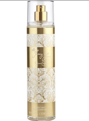 Jessica Simpson Fancy Love Body Mist 8 fl oz / 236 mL Gold Floral Design