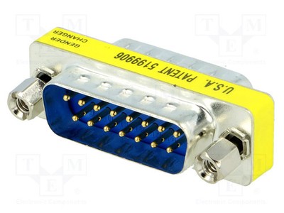 D-Sub 15pin männlich,beiderseitig Anschluss: Adapter