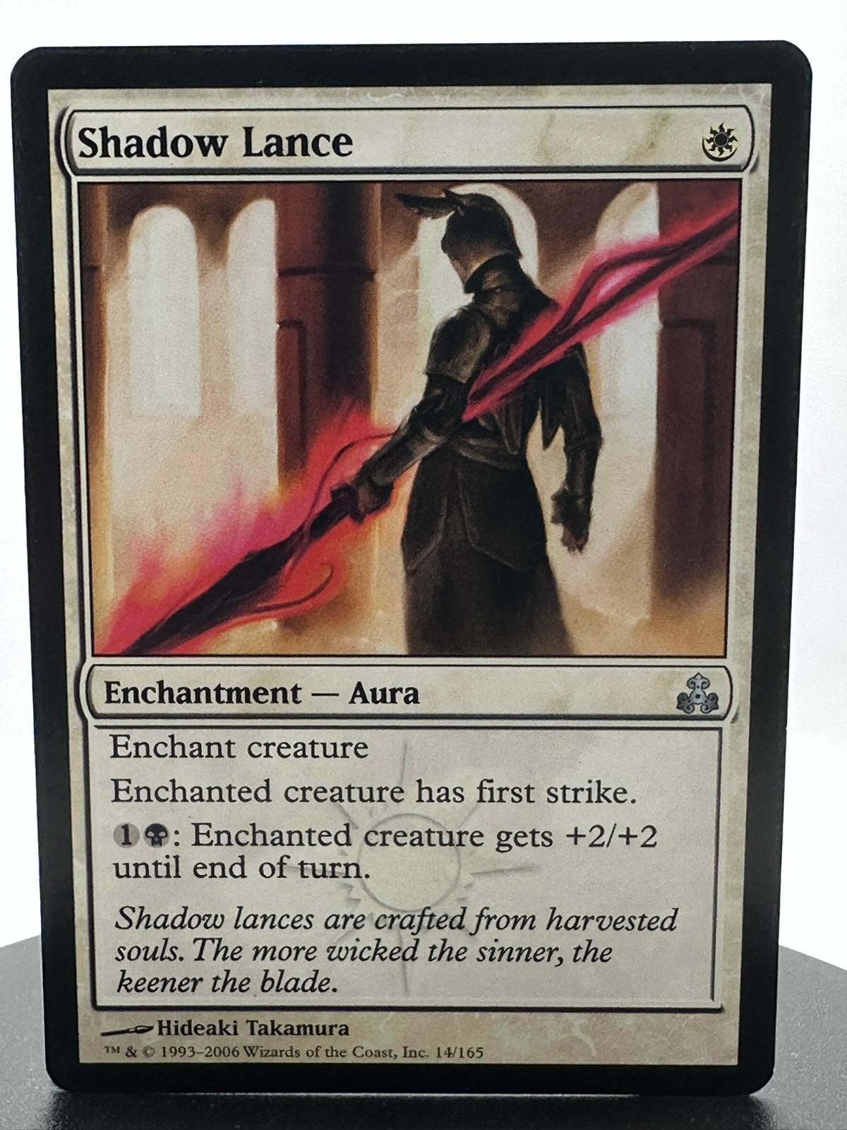 Shadow Lance 14 Guildpact Common Aura Enchantment MTG NM