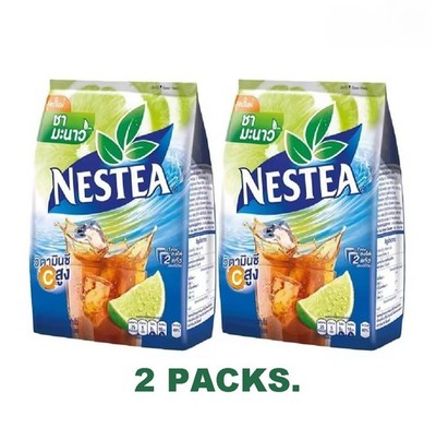 NESTEA Thai Lemon Tea Mix Iced Tea Powder Authentic High Vitamin C 13g.x18 stick