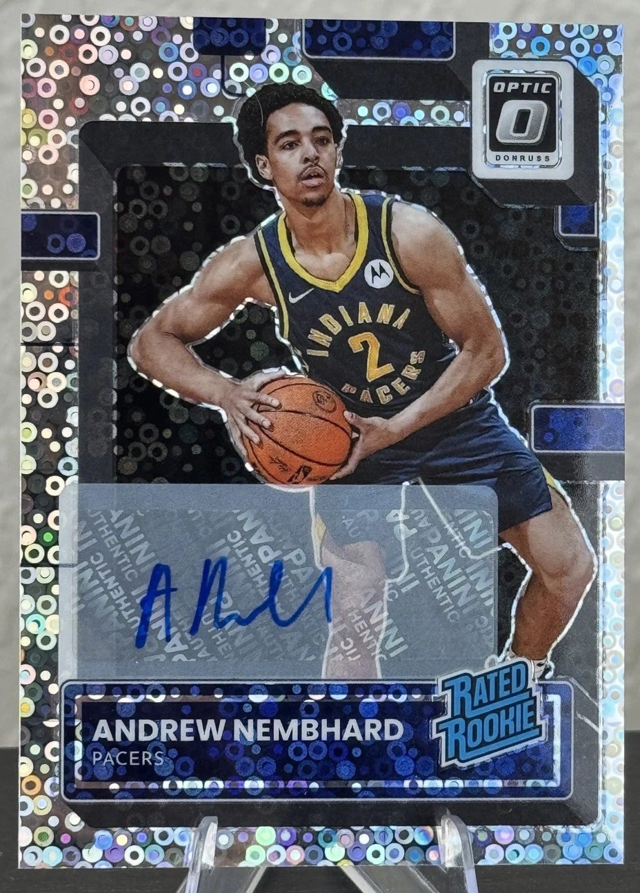 2022-23 Panini Donruss Optic - Rated Rookie Andrew Nembhard #230 Fast Break...