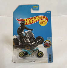 Hot Wheels Quad Rod HW MOTO ATV 1:64 Diecast 2017 Blue/Silver/Black A196