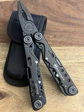 Kilimanjaro Ballast 13 in 1 Multi-Tool Black Stainless Steel Pliers W/New Sheath