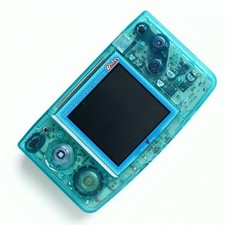 SNK NeoGeo Pocket Portable Console Color Slim LCD Screen Neo Geo Crystal Blue