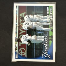 2010 Topps Base Set Series 1 #269 Alex Rodriguez Derek Jeter Robinson Cano