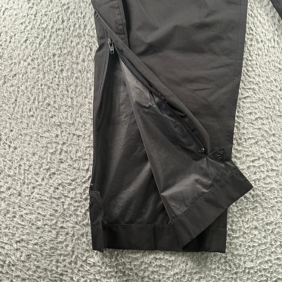 Zero Restriction Men's Black Golf Gore-Tex Rain Pants Tour Series S Waterproof - Image 4 of 4
