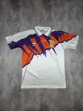 Vintage Umbro Scotland Soccer Jersey Away Made England 1993-94 Rare Size XL