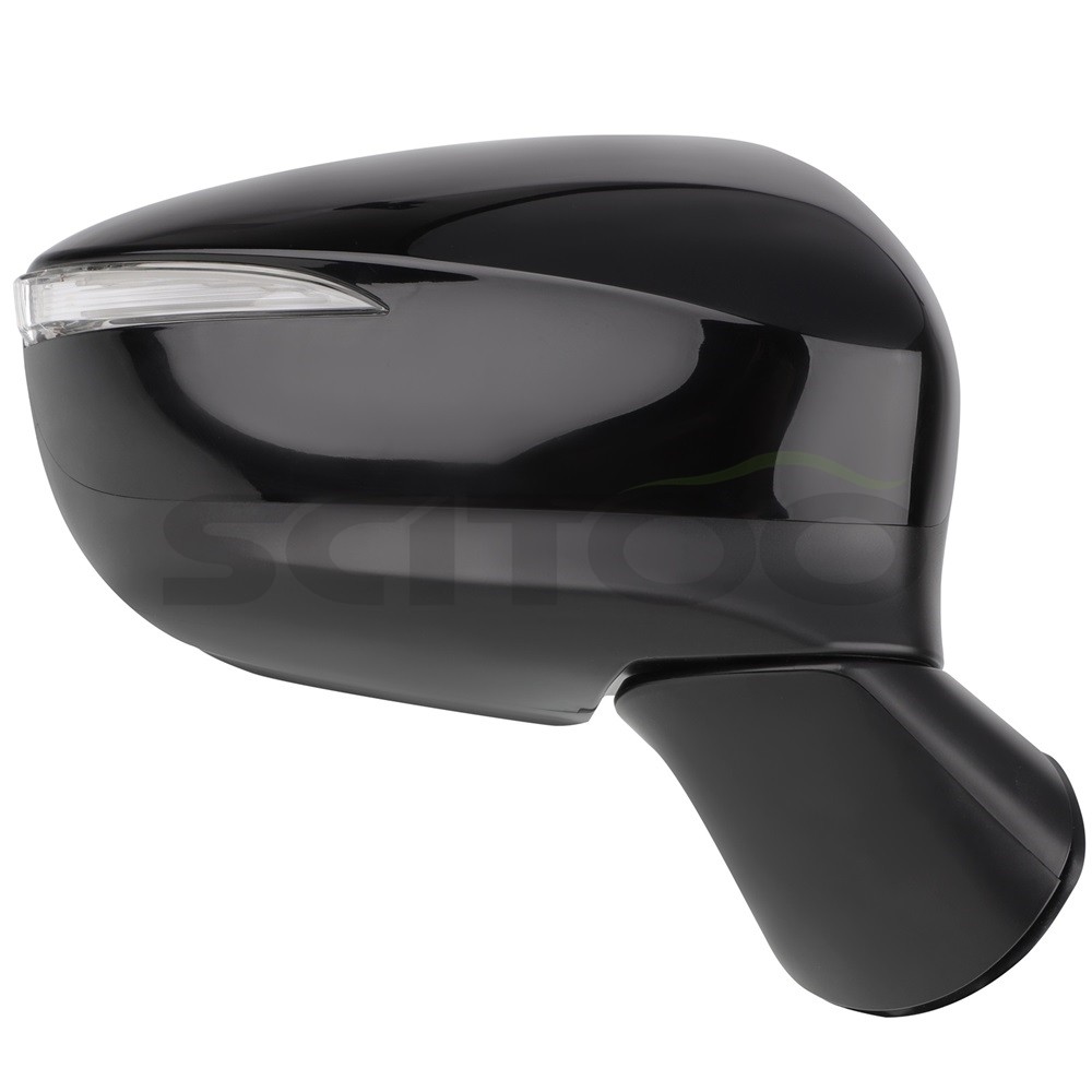 Mirror Power Signal Heated Black Left&Right Side Pair Set Fits 15-16 Mazda CX-5