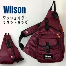 00S Wilson Tennis/Racket Bag One Shoulder Soft Guitar Case Style Japan Ship