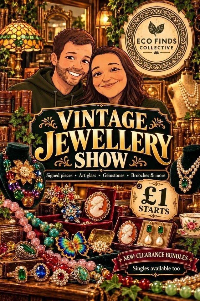 🔥£1🔥Vintage Jewellery 👆 FFF ❤️  Bundles 🎁 Pre-Loved 💎NOS Vintage💍