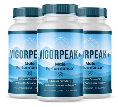 Vigorpeak Male Performance Pills Advanced Formula for Libido & Performance 180ct