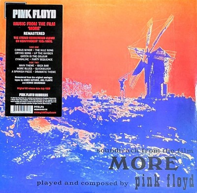 PINK FLOYD - MORE - 180-GRAM VINYL LP '' NEW, SEALED '' REMASTERED