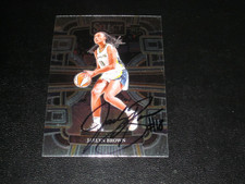 JAELYN BROWN SIGNED AUTO 2024 WNBA PANINI SELECT ROOKIE RC CARD # 4