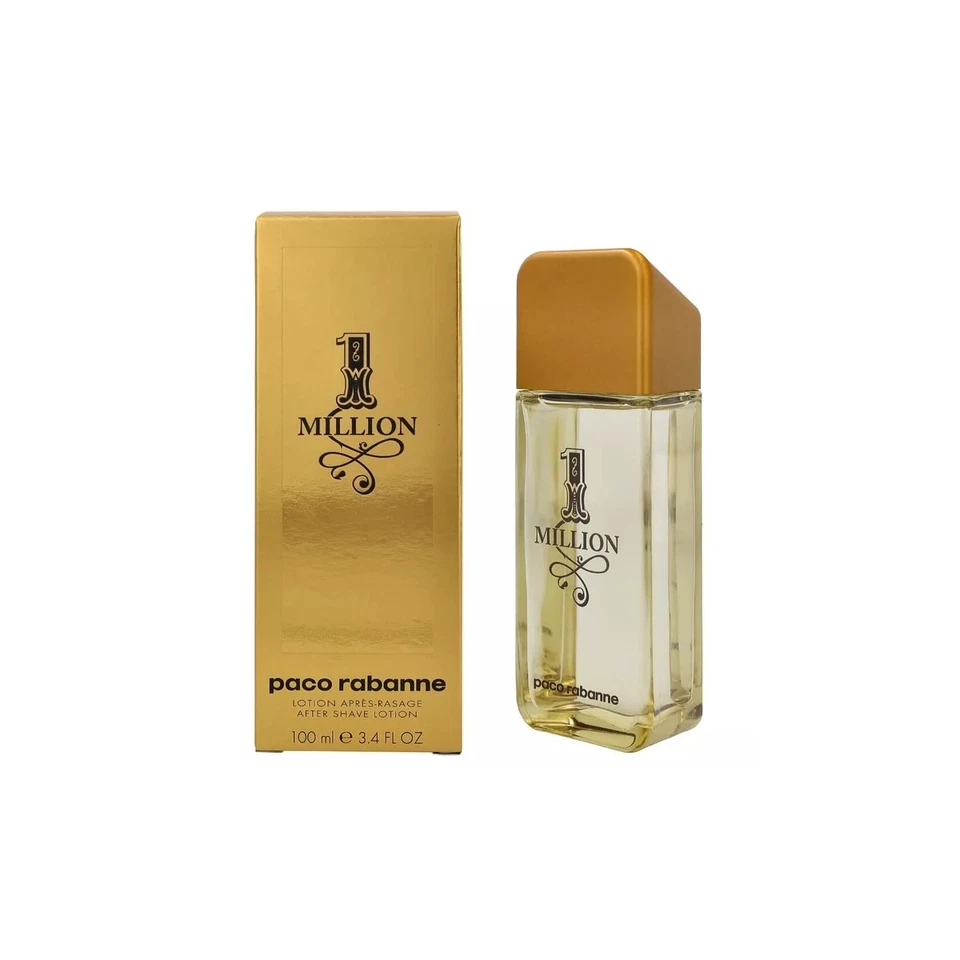 Loción para después del afeitado Paco Rabanne One Million 3,4 oz/100 ml para hombre Foto 3 de 4