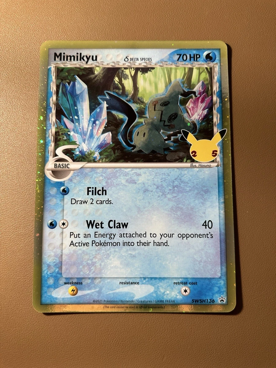 Mimikyu SWSH136 Jumbo Cards for sale | eBay
