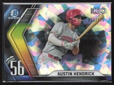 2022 Bowman Scouts' Top 100 Atomic Refractor /150 Austin Hendrick #BTP-56 Reds