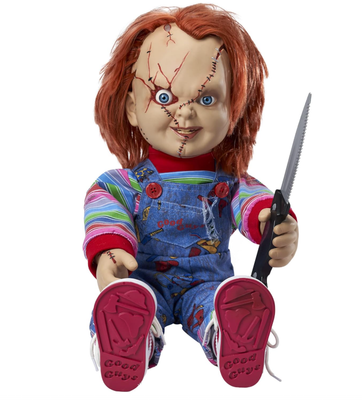 Spirit Halloween 2 Ft Talking Chucky Doll | Officially Licensed | eBay