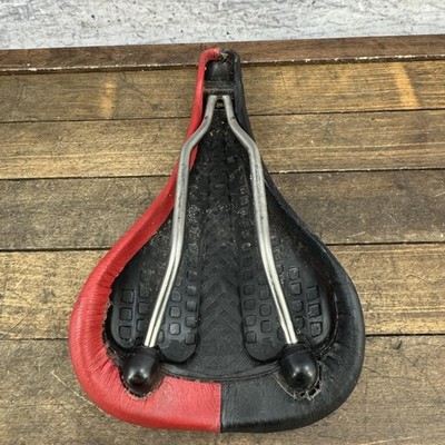Vintage Selle Italia Flite Saddle Seat Red Black Titanium