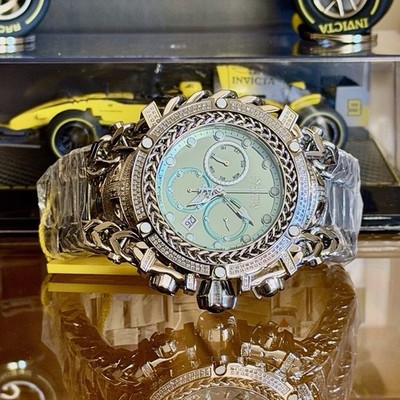  Invicta Reserve Gladiator 1.75 Carat Diamond Swiss Ronda Z60 Caliber 58.3 mm