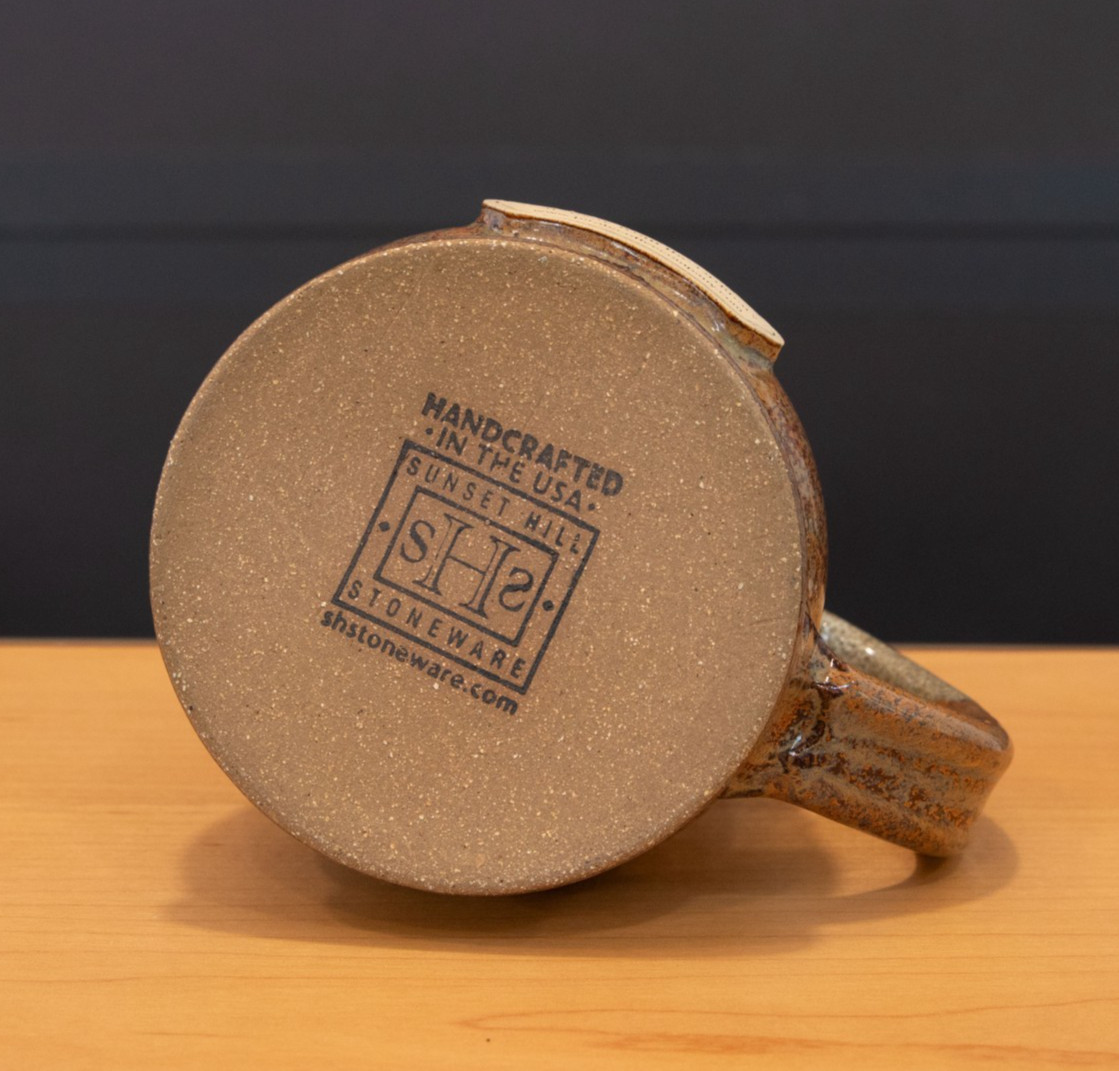 Sunset Hill Stoneware Pirate Coffee Company Mug 12oz