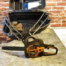 NICE POULAN PRO PP4218A 42CC 18" GAS CHAINSAW Chain Saw w/ CASE, 2 extra chains 