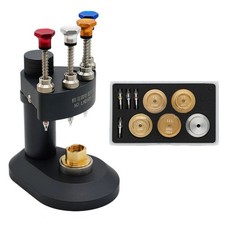 Pressa manuale movimento orologio 4 pin alta precisione orologiai raccordo strumento riparazione