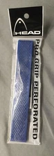 HEAD PRO GRIP PERFORATED Blue, Absorbs Shock & Perspiration, NEW