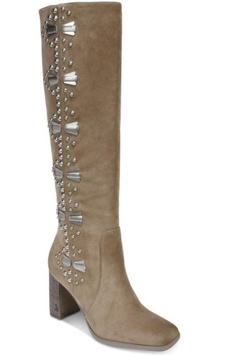 Sam Edelman Womens Oma Suede Embellished Tall Knee-High Boots Shoes SIZE 6 - Bild 1 von 24