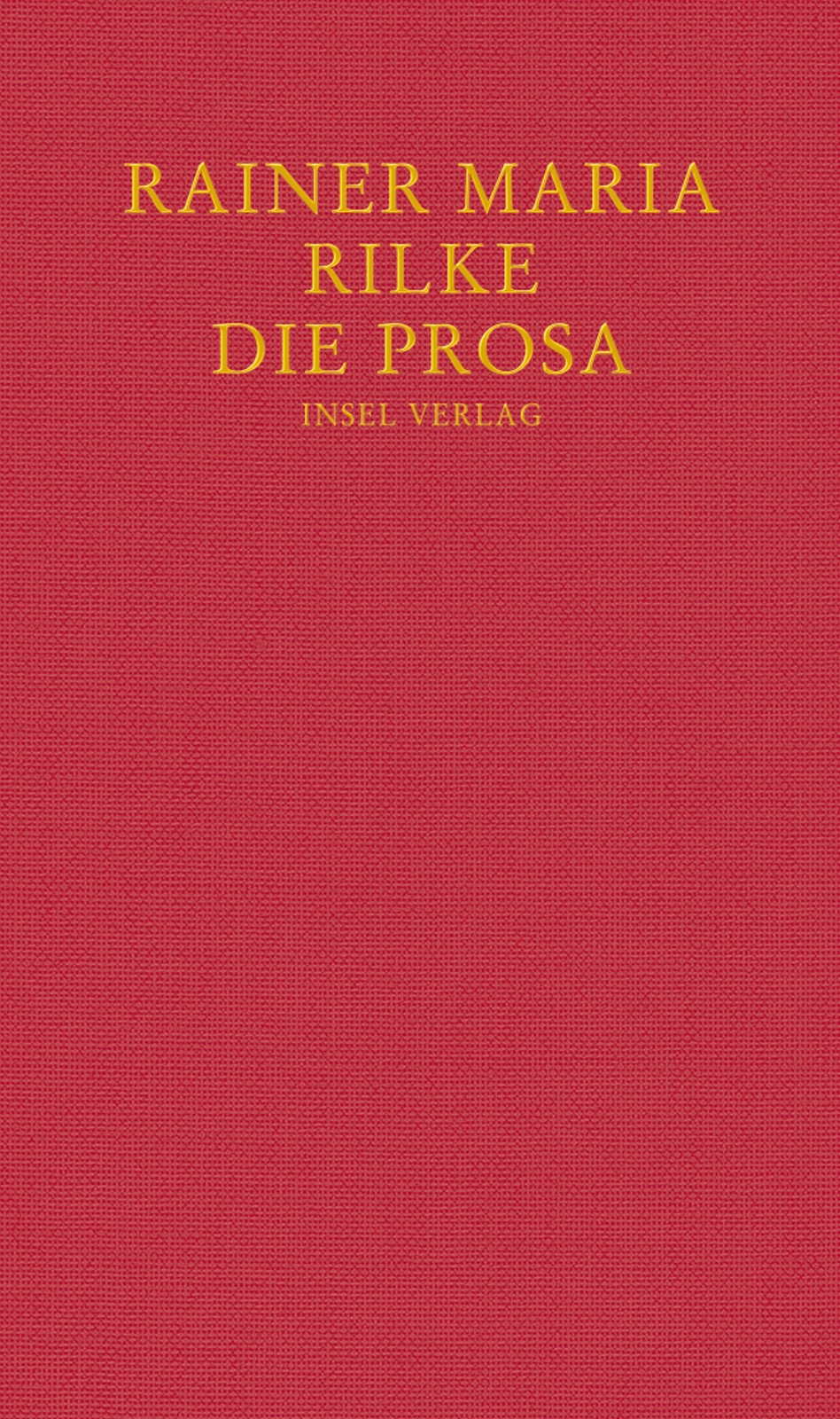 Thumbnail - Die Prosa Rainer Maria Rilke