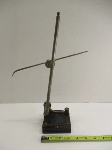 STARRETT # 257 Surface Height Gage Scribe & Snug 3/8" Arm x .165" Scriber 57 VGC