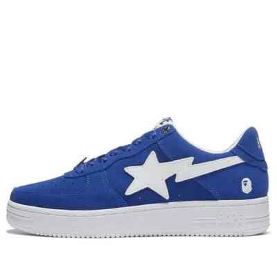A Bathing Ape Bape Sta Low Blue 1H20-191-047-BLU Men's Size 12 New