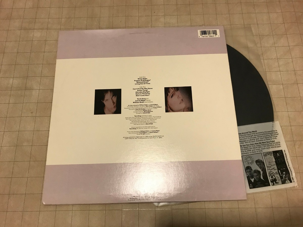TORCH SONG exhibit a IRS-5862 LP '87 william orbit original synth